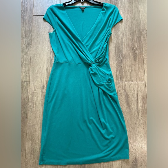Ann Taylor wrap front dress size 2 - Picture 3 of 6